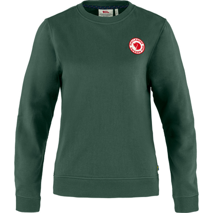 Fjällräven 1960 Logo Badge Sweater W - Deep Patina-679