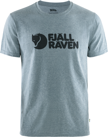 Fjällräven Fjällräven Logo T-shirt M - Uncle Blue-Melange-520-999