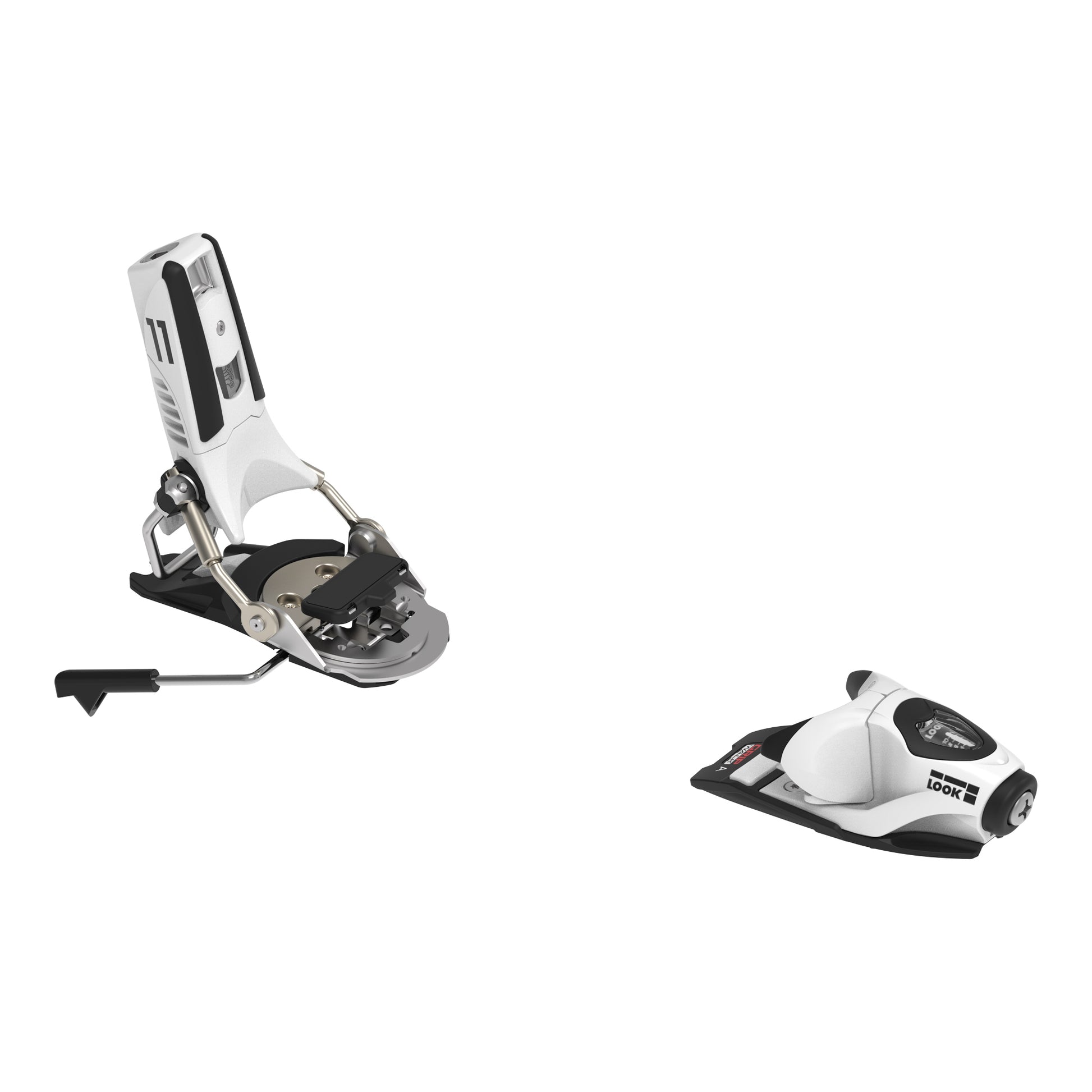Look Pivot 2.0 11 GW ski binding — White/Black, 105mm brake