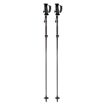 OGASAKA LC-FS Adjustable Ski Poles 2027 – Black / White / Fluorescent