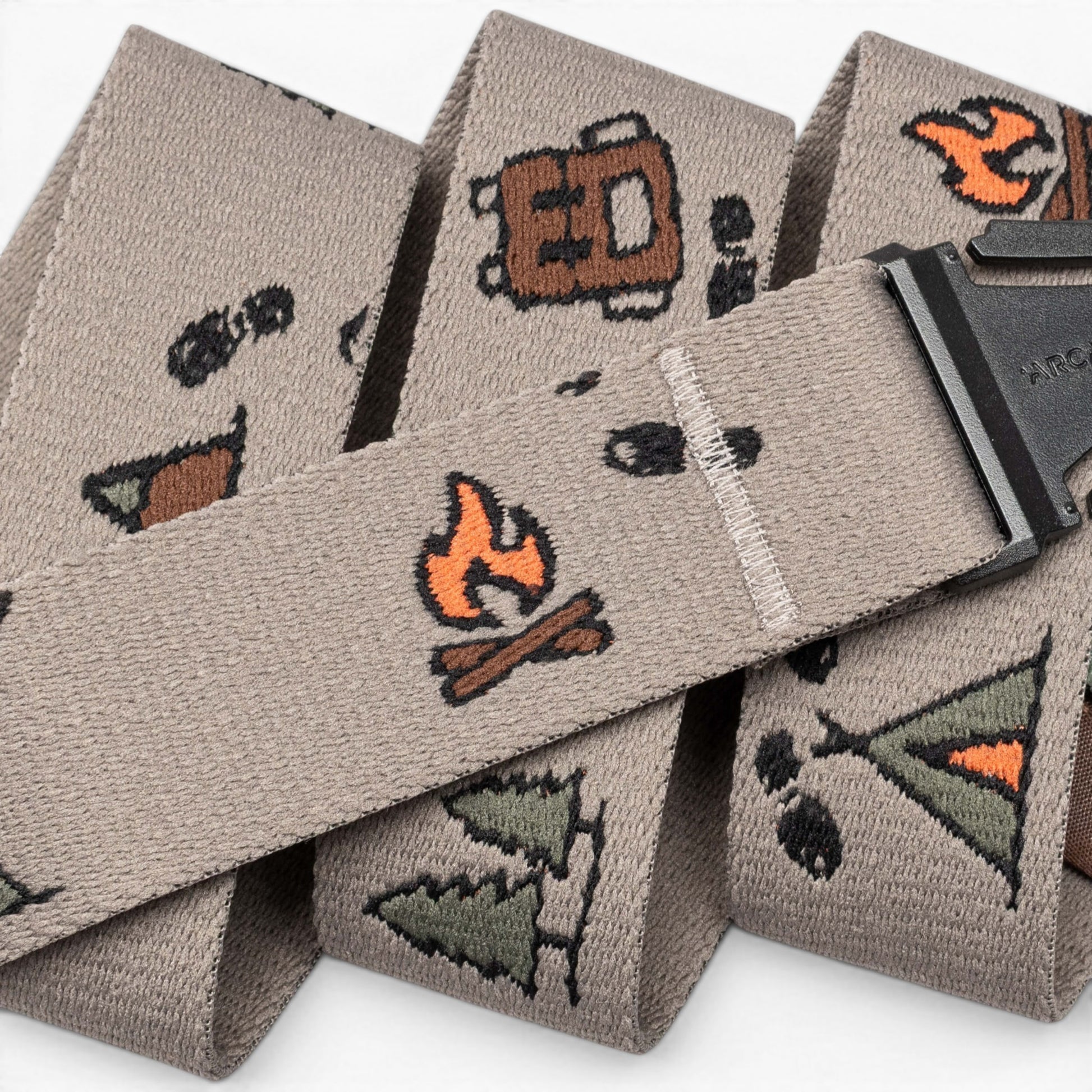 Arcade Get Outside Belt in Dunes — Arcade logo patch