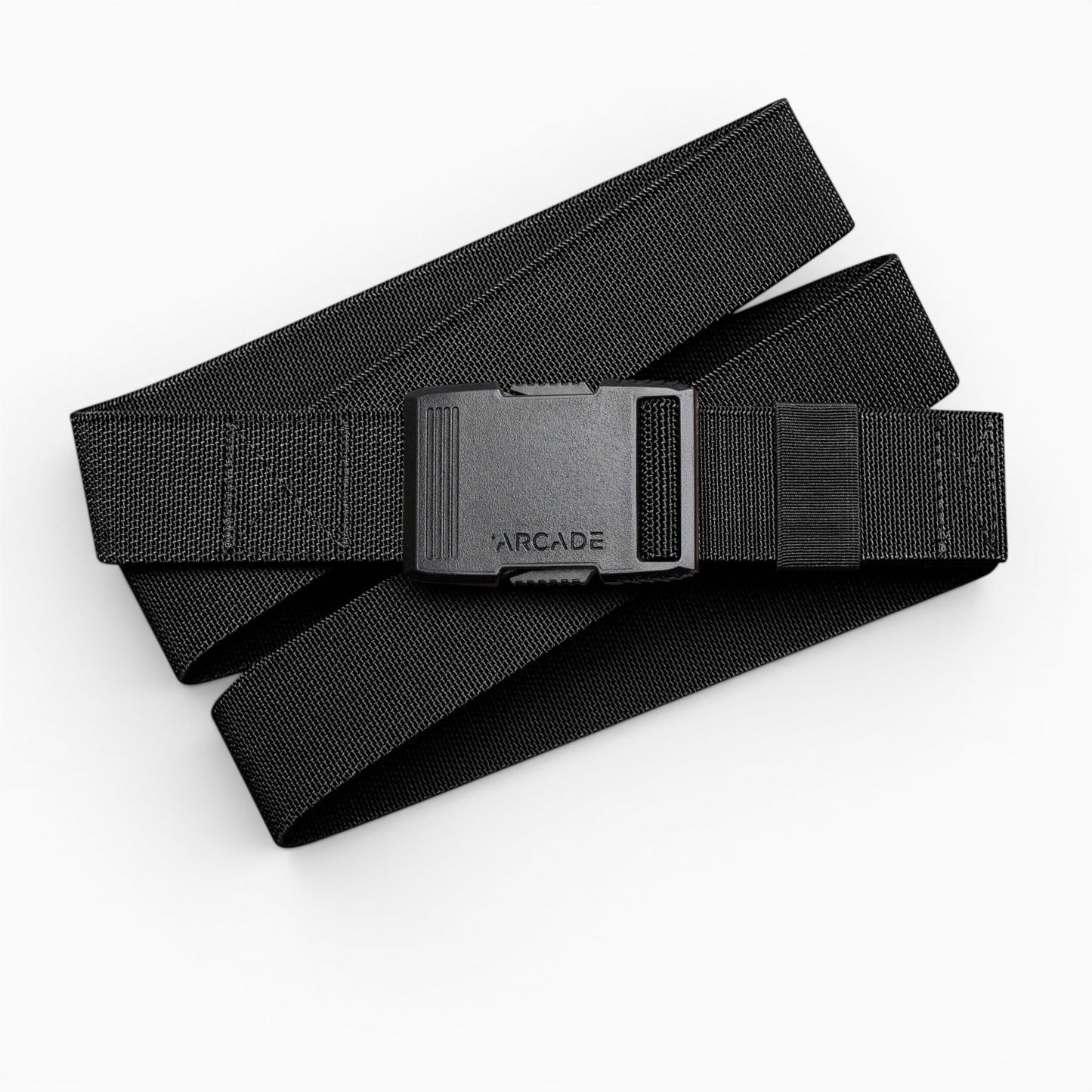Arcade Hardware Belt in Iron — Arcade logo patch