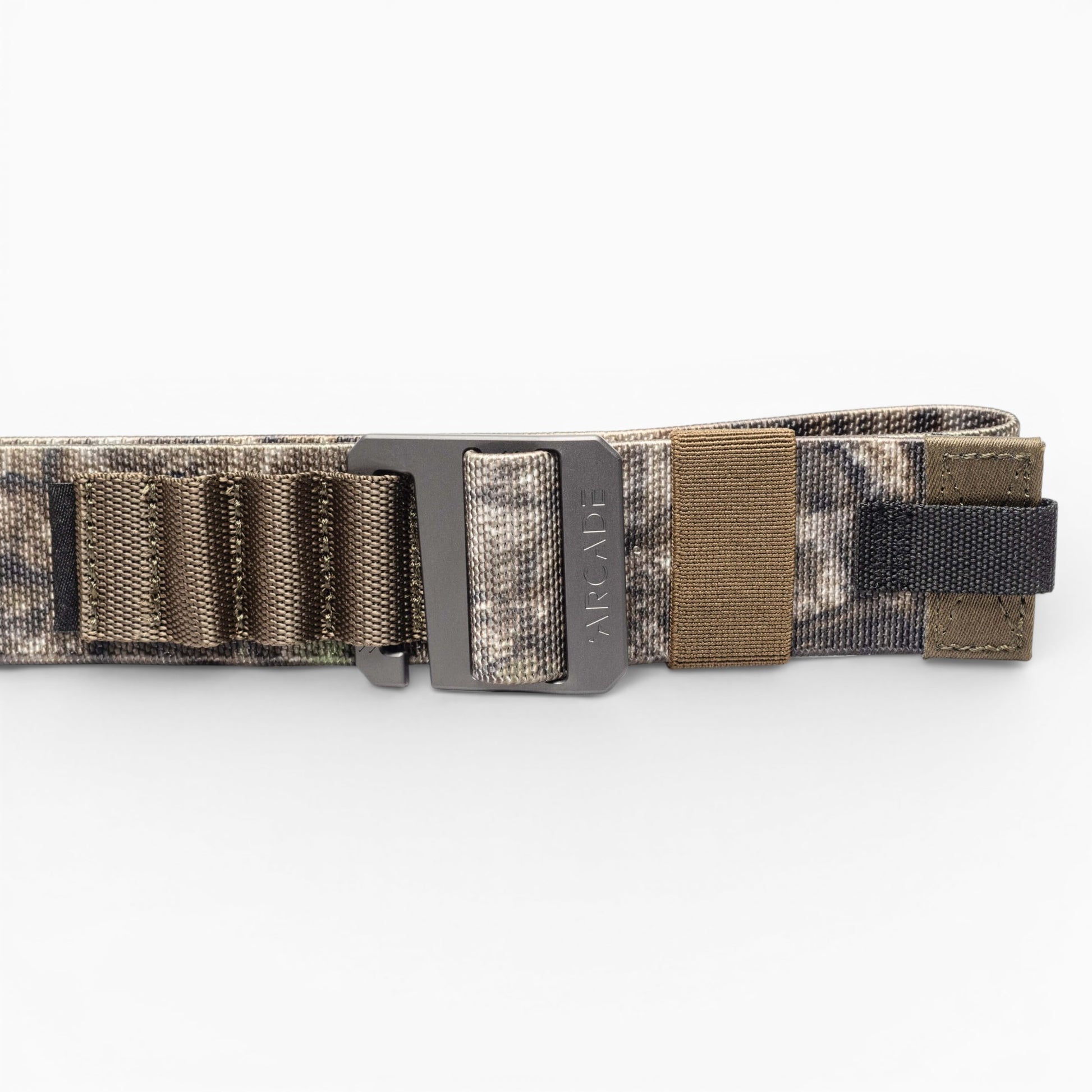 Arcade Hardware Alu Belt in Realtree — buckle, back