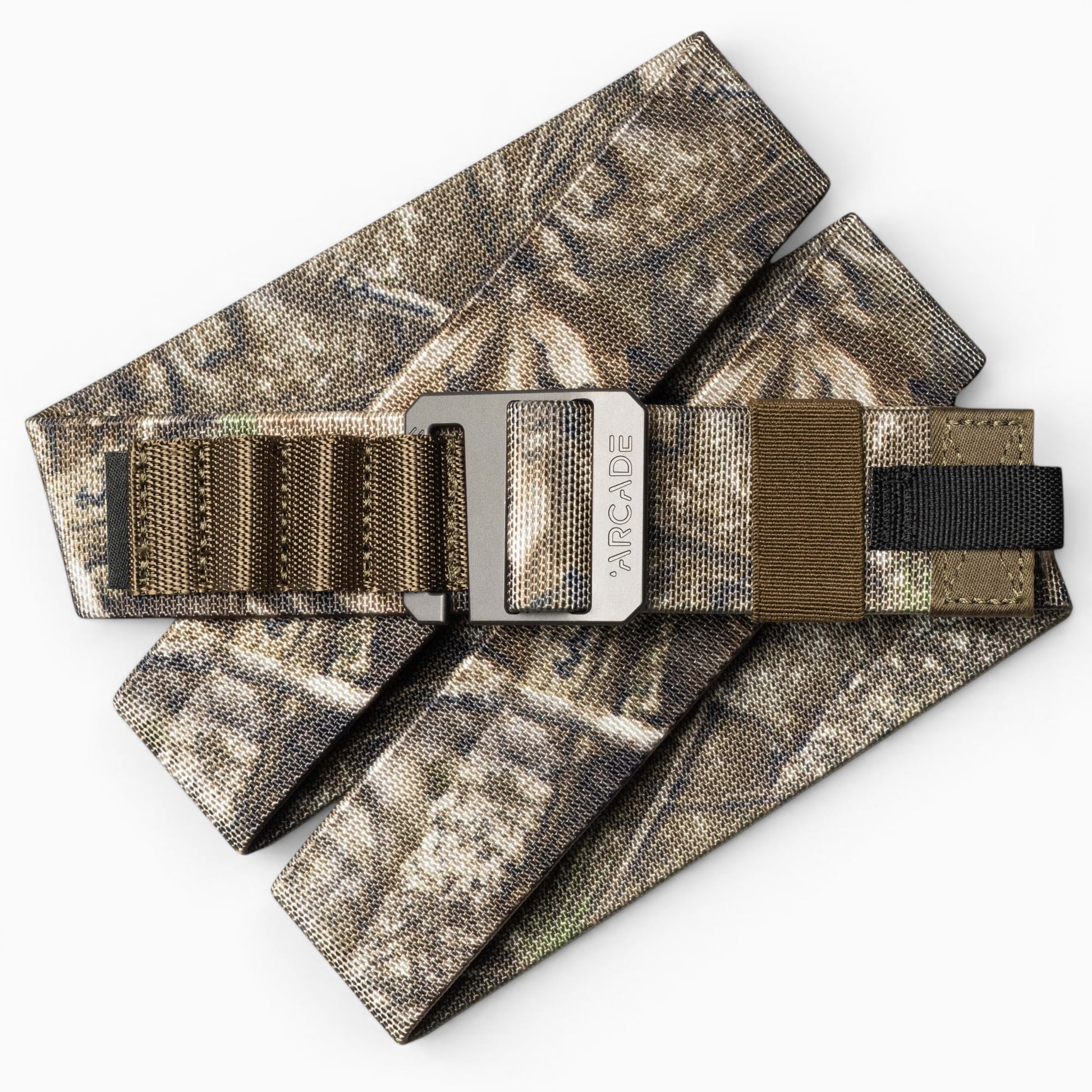 Arcade Hardware Alu Belt in Realtree — Arcade logo patch