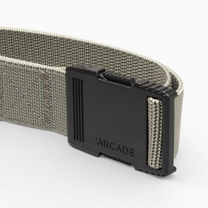 Arcade Hardware Slim Belt in Sage — buckle, back