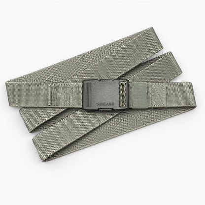 Arcade Hardware Slim Belt in Sage — Arcade logo patch
