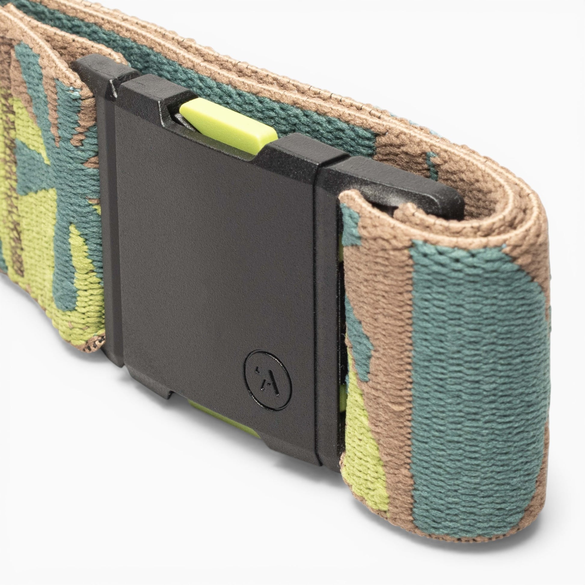 Arcade Inkstorm Belt in Caspian — buckle, back