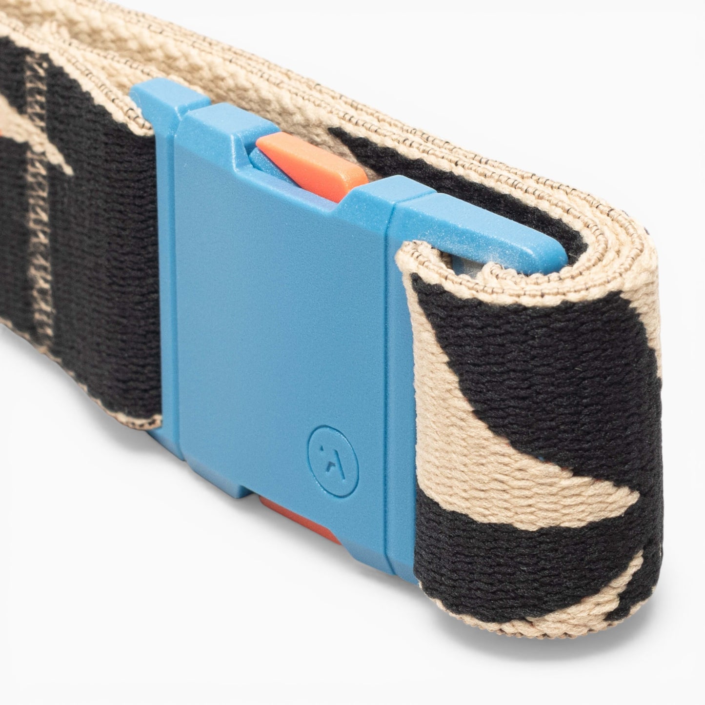 Arcade Inkstorm Slim Belt in Tide — buckle, back