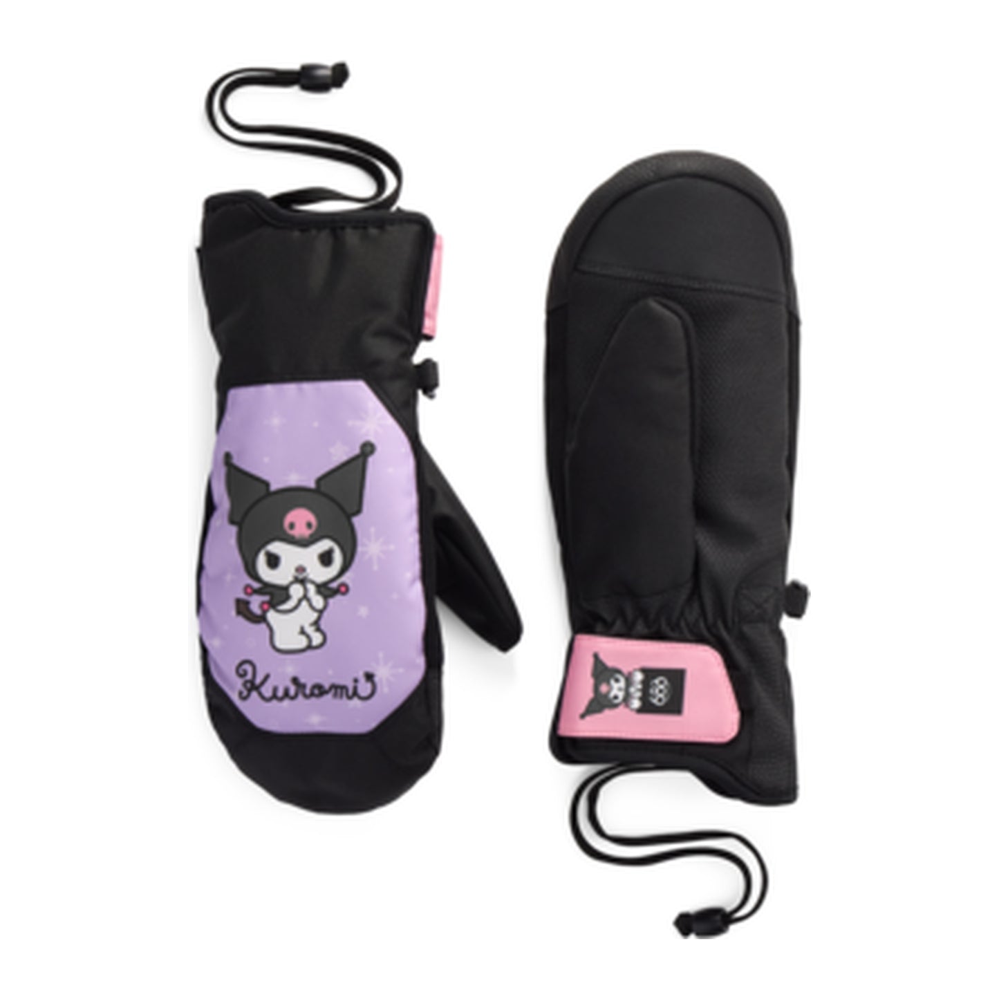 686 Women's Revel Mitt – Kuromi Violet – detail