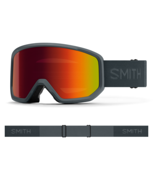 Smith Transfer Snow Goggle — Slate | Red Sol-X Mirror