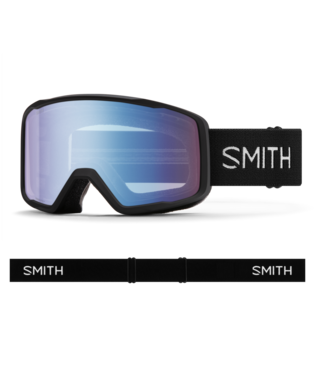 Smith Tribute Snow Goggle — Black | Blue Sensor Mirror