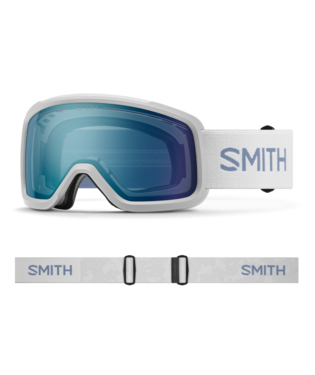 Smith Shakedown Snow Goggle (Low Bridge Fit) — Mist | ChromaPop Everyday Blue Mirror