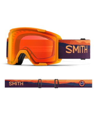 Smith Stash XL Snow Goggle — Electric Orange Sunrise | ChromaPop Everyday Red Mirror