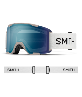 Smith Stash XL Snow Goggle — Raw ReNU Undyed | ChromaPop Everyday Blue Mirror
