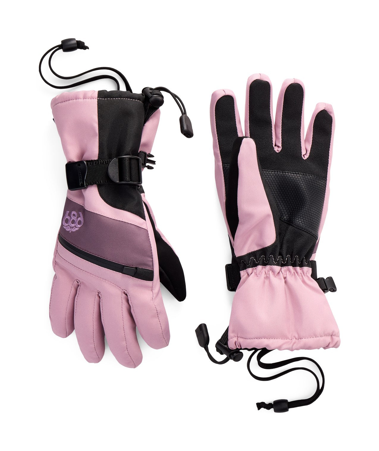 686 Youth Unisex Heat Insulated Glove – Smokey Lilac Colorblock