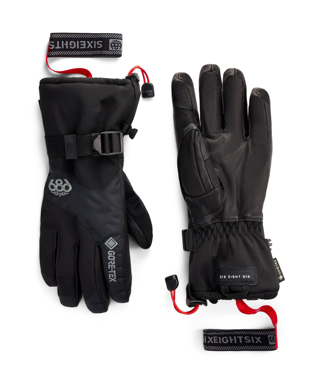686 Men's GORE-TEX Leather Linear™ Glove – Black