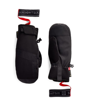 686 Women's GORE-TEX Linear™ Under Cuff Mitt – Black