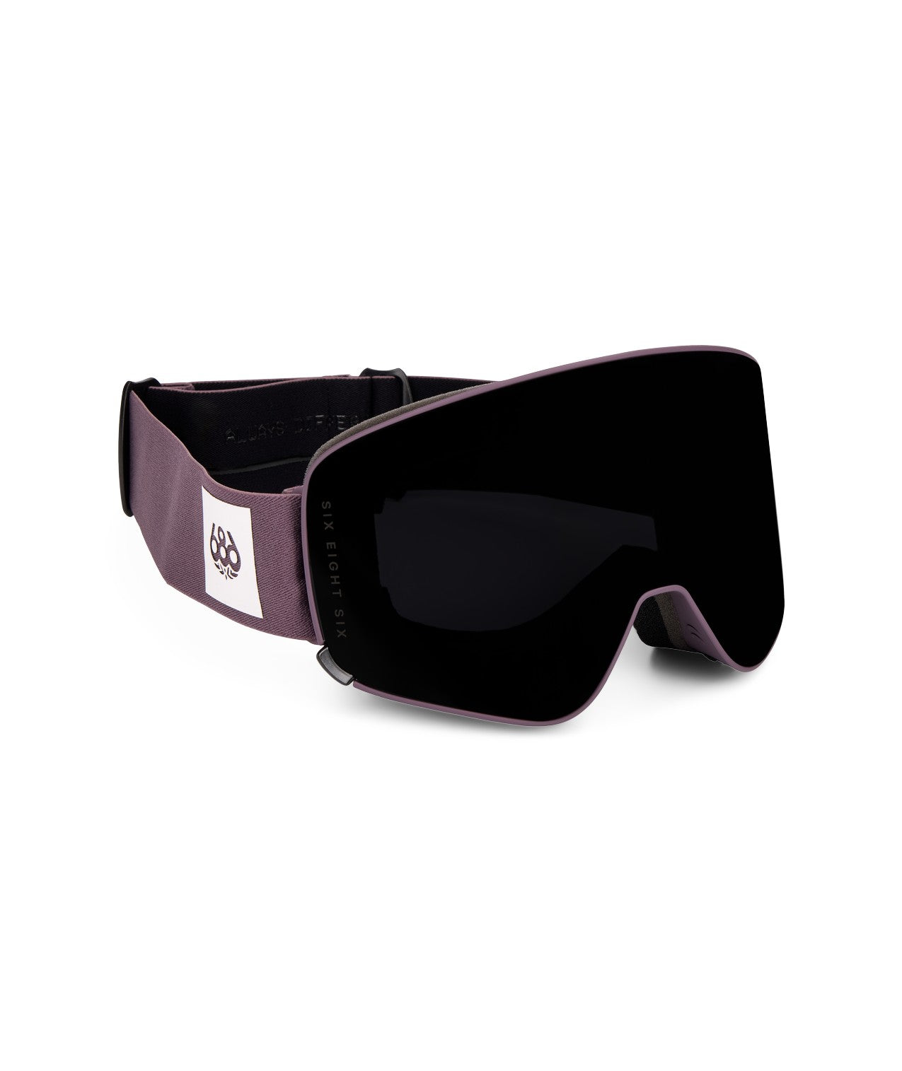 686 Smarty Magnetic Goggle – Black Plum + Blk Plm Mir + Blk (detail)