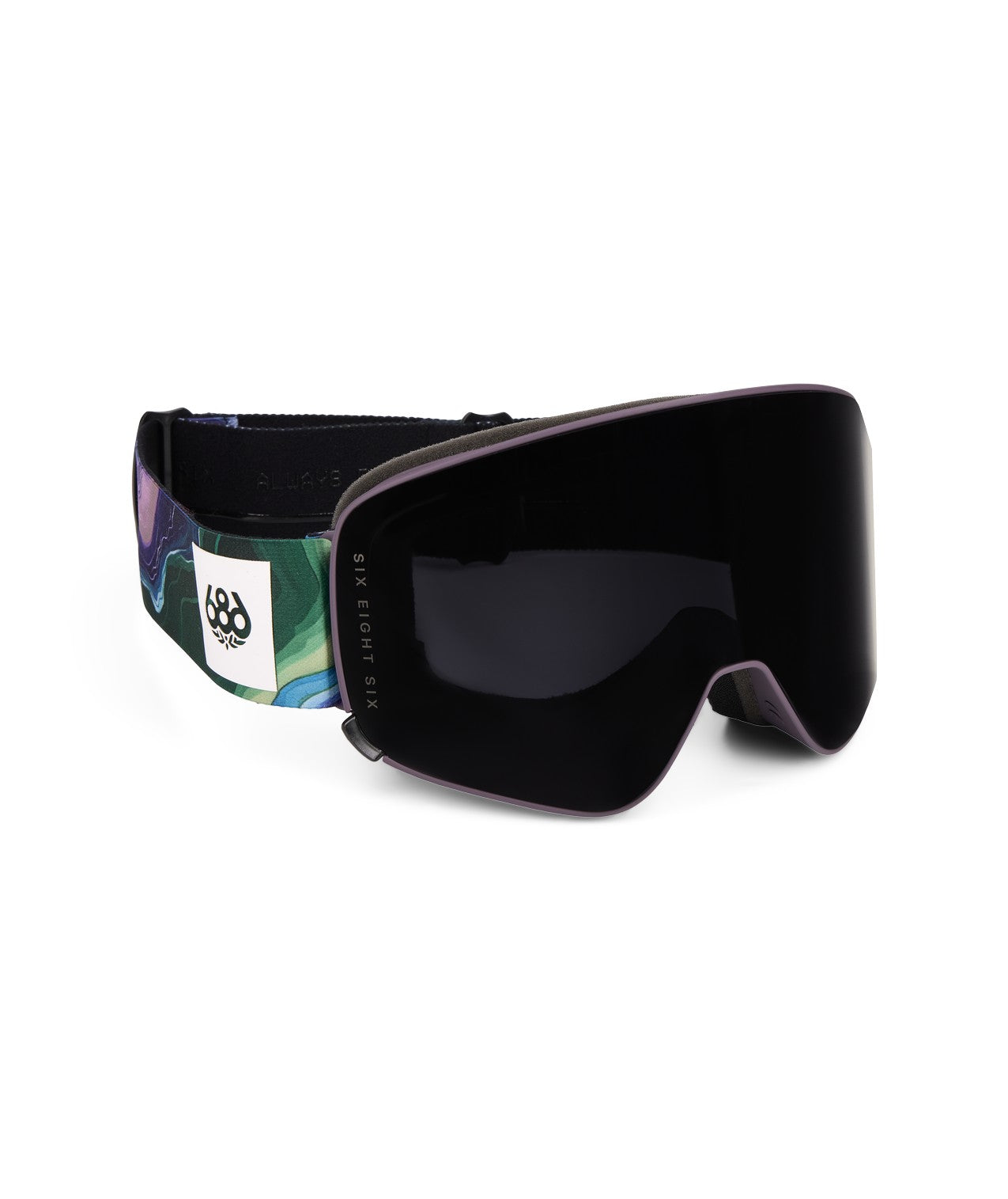 686 Smarty Magnetic Goggle – Sedimentary + Black + Rose (detail)