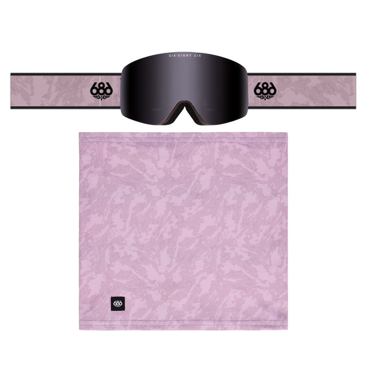 686 Foundation Goggle – Smokey Lilac + Black Mirror