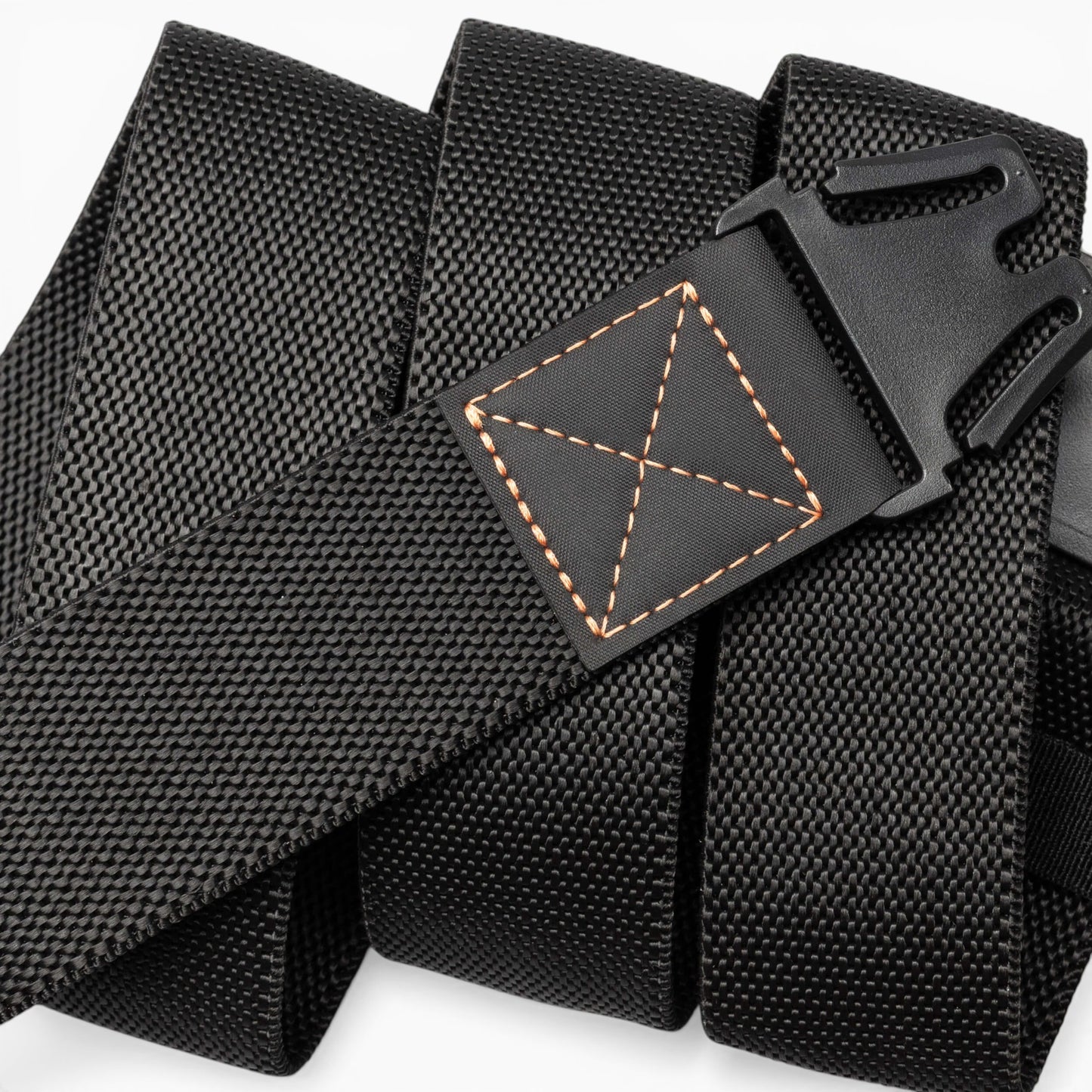 Arcade Motion Belt in Black/Flame — Arcade logo patch