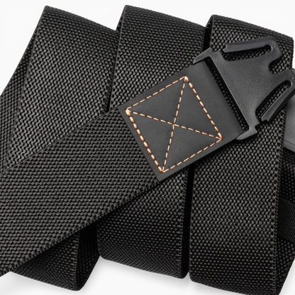 Arcade Motion Belt in Black/Flame — Arcade logo patch