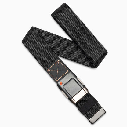 Arcade Motion Belt in Black/Flame — full belt with buckle