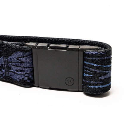 Arcade Out of Range Belt in Navy — buckle, back