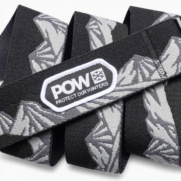 Arcade POW x Joseph Toney Belt in Black/Charcoal — Arcade logo patch