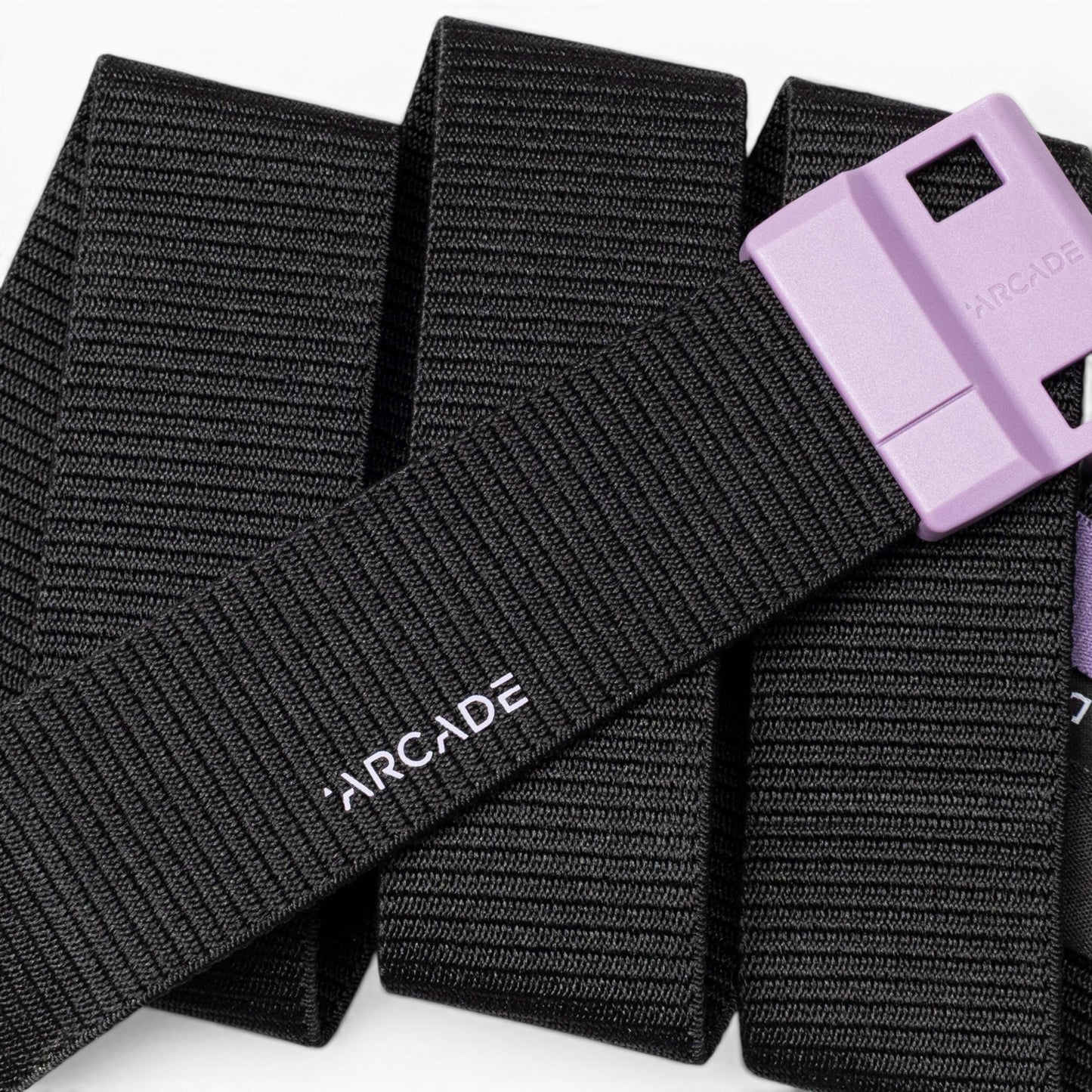 Arcade Polar Mag Belt in Black/Vio — Arcade logo patch