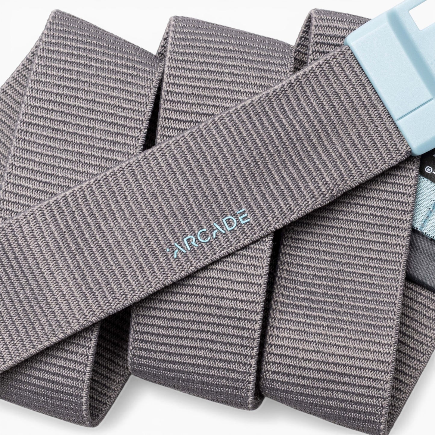 Arcade Polar Mag Belt in Charcoal/Cove — Arcade logo patch