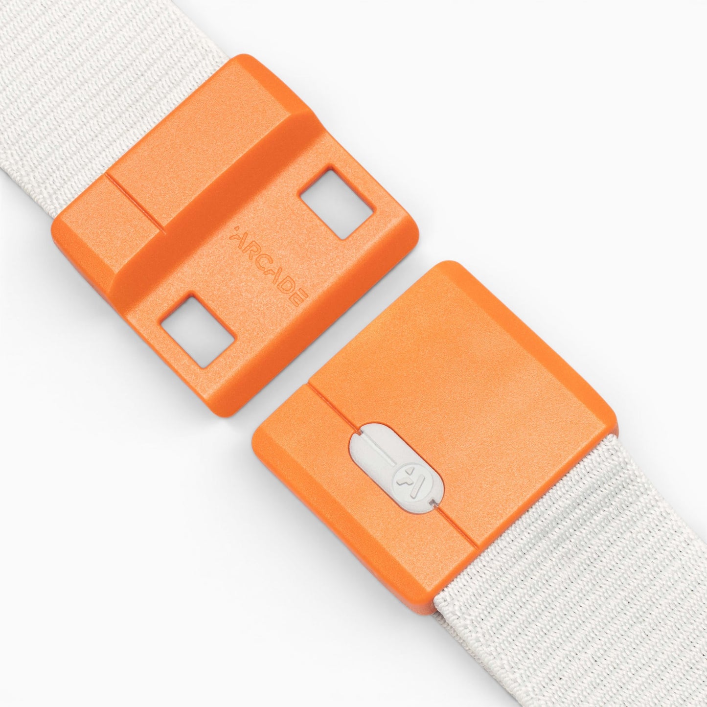 Arcade Polar Mag Belt in Glacial/Flame — buckle, front