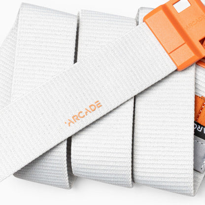 Arcade Polar Mag Belt in Glacial/Flame — Arcade logo patch