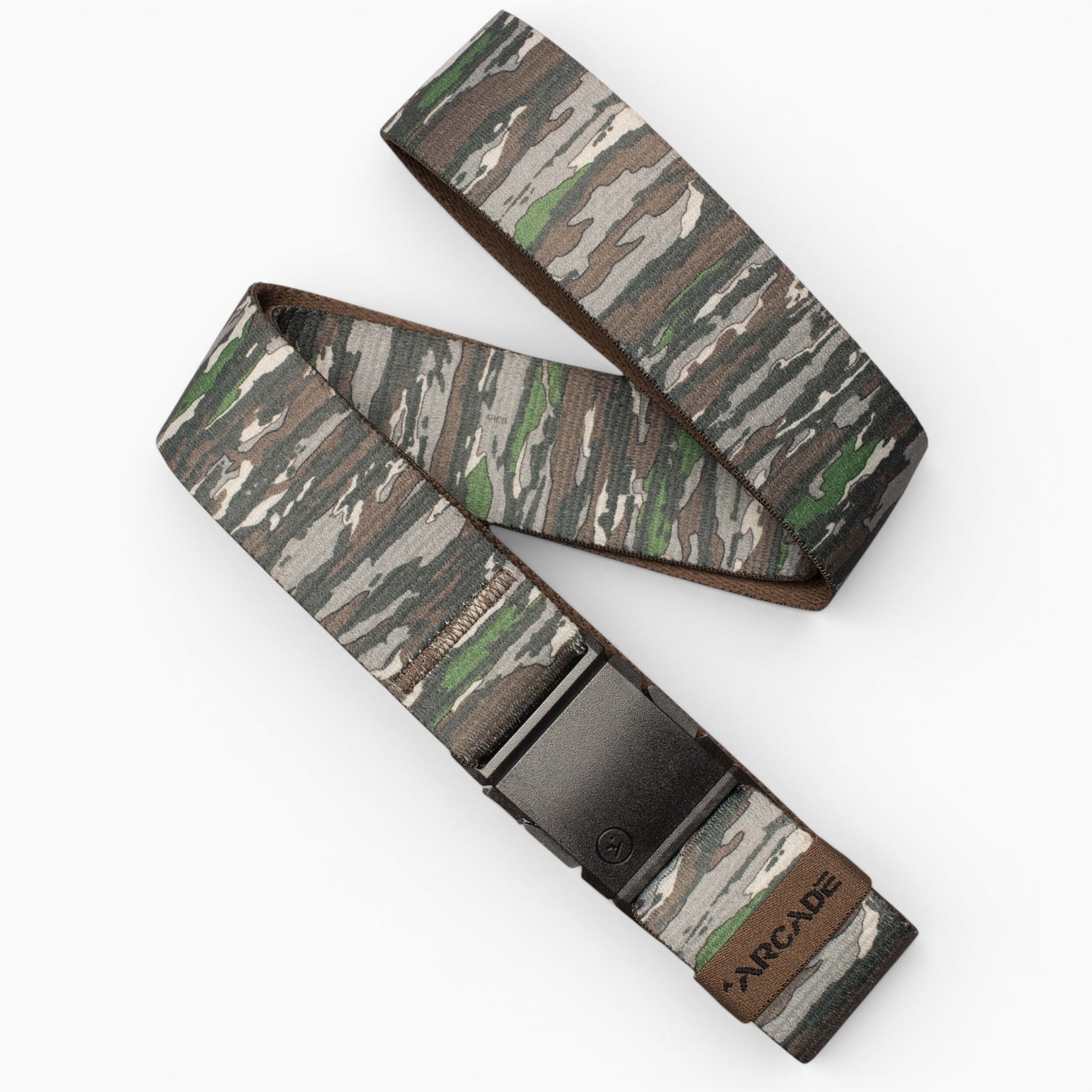 Arcade Realtree Camo Belt in Original — full belt with buckle