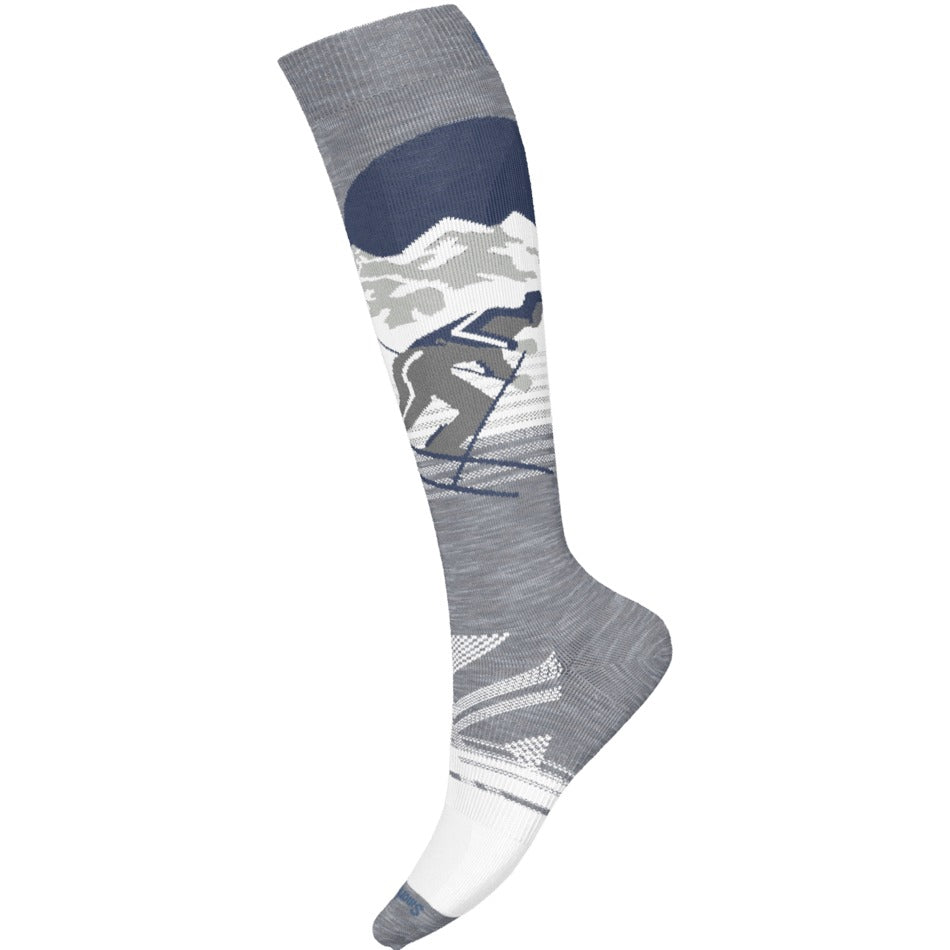 Smartwool Ski Full Cushion Chute the Moon OTC Socks - Light Gray