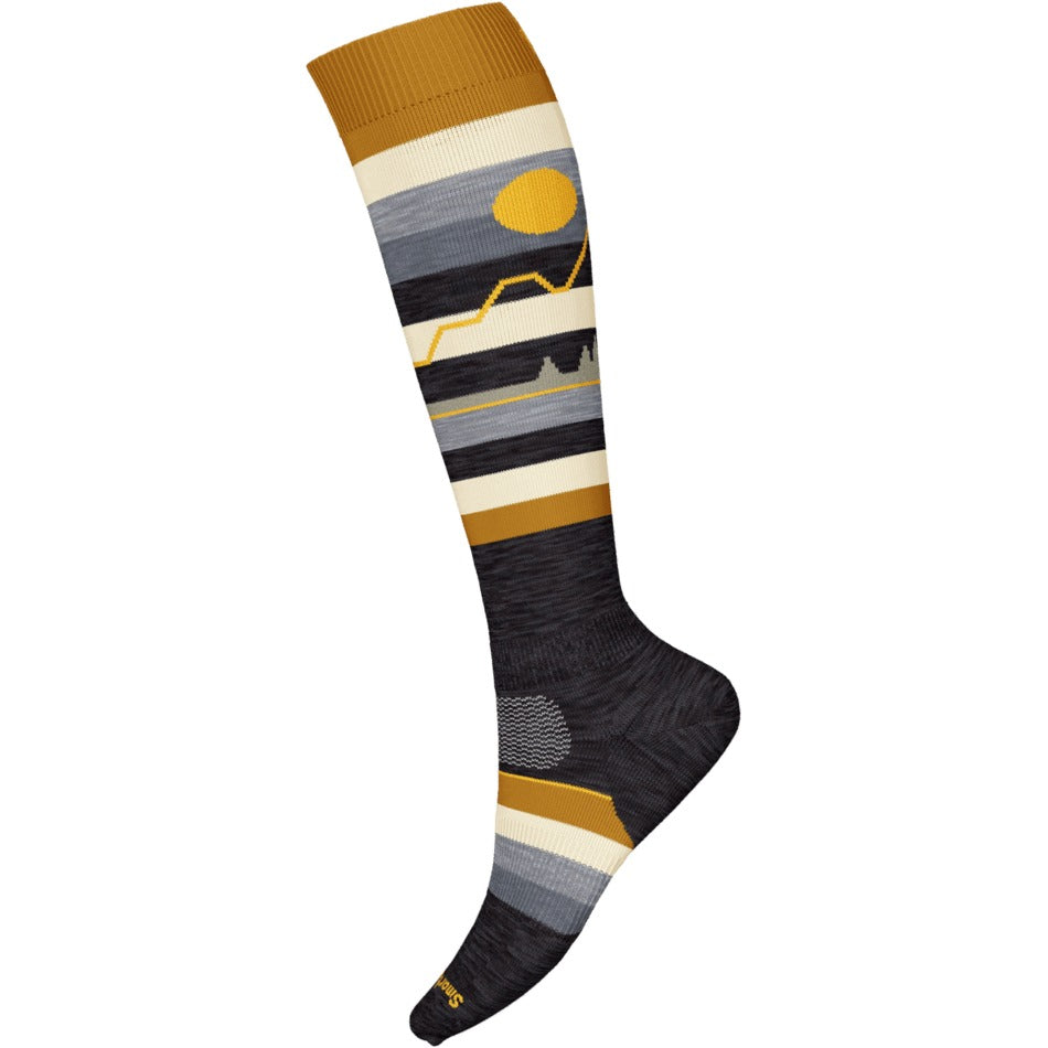 Smartwool Snowboard Full Cushion Cold Canyon OTC Socks - Charcoal