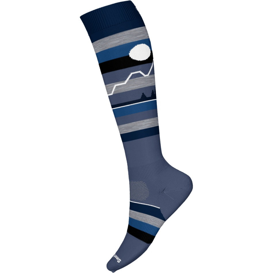 Smartwool Snowboard Full Cushion Cold Canyon OTC Socks - Nightfall Blue