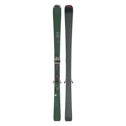 Van Deer H-Power 78 skis 2026/27 in khaki, topsheet and base shown side by side
