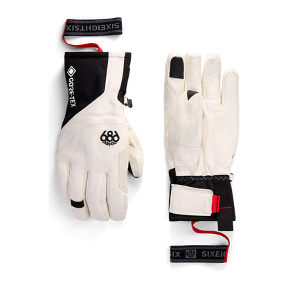 686 Men's GORE-TEX Stronghold™ Leather Glove – White – detail