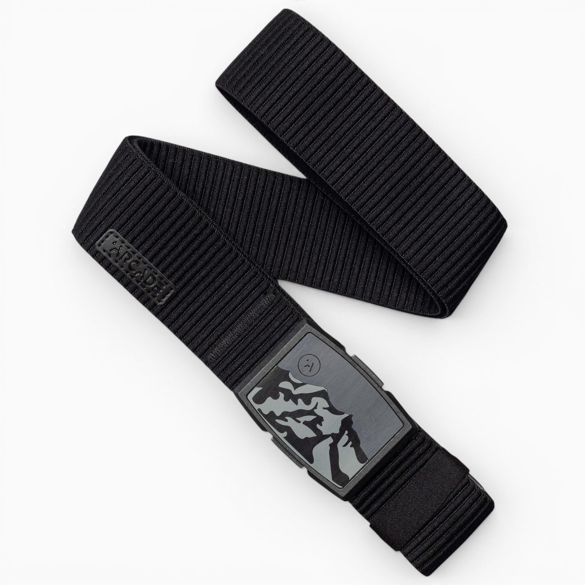 Arcade Woody Belt in Smoke — full belt with buckle