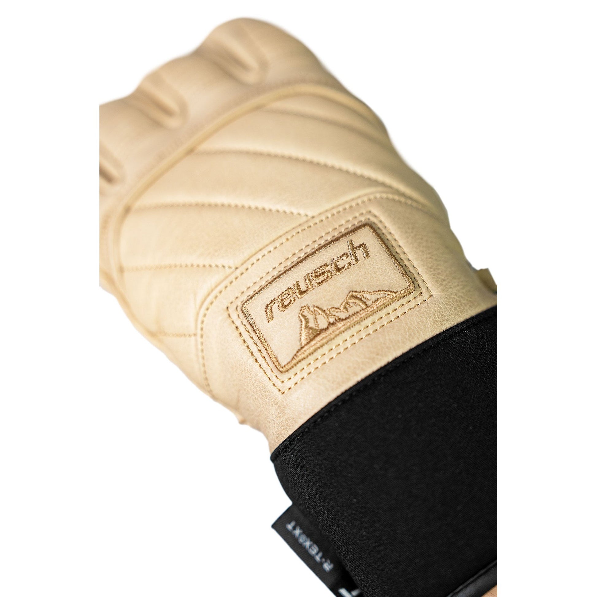 Reusch Legacy R-TEX XT Glove - Reusch Legacy R-TEX XT Glove - Tan/Black - cuff detail