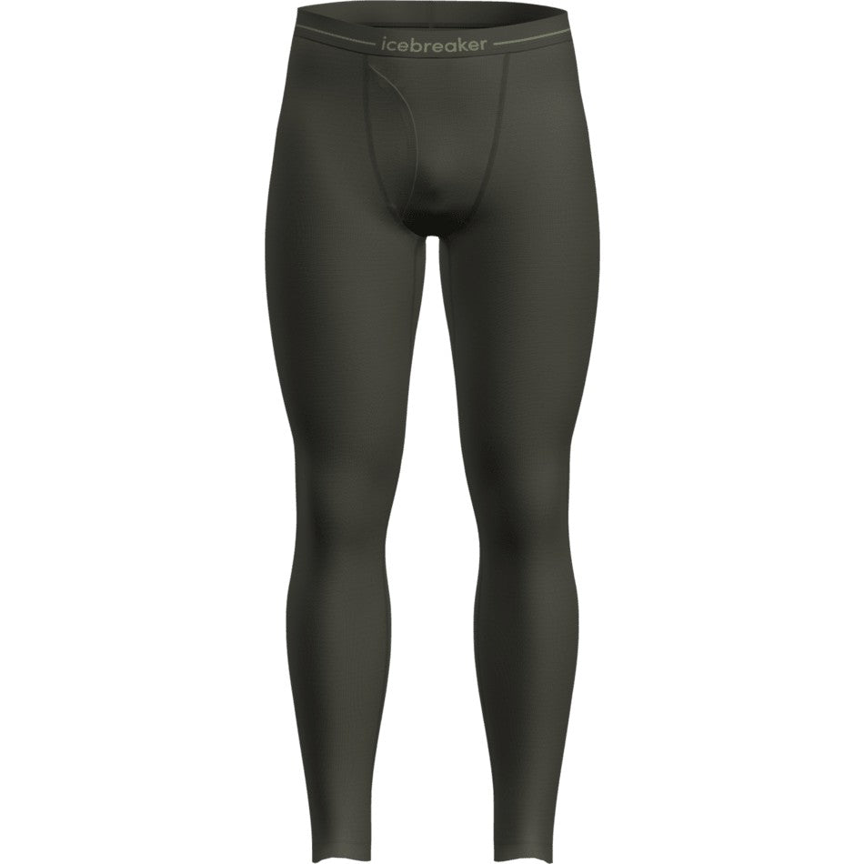 Icebreaker Men's Merino 200 Oasis Thermal Leggings with Fly - Dark Loden