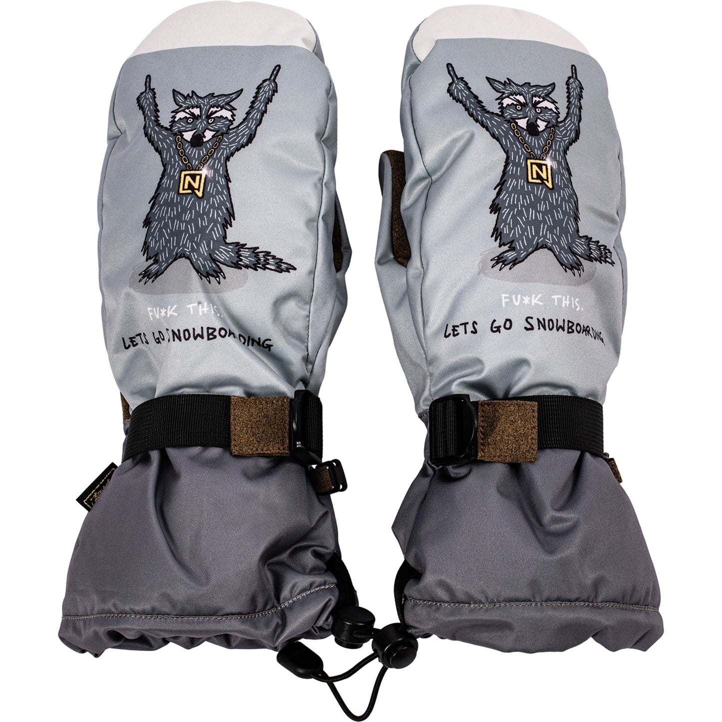 Nitro Racoon Mitten 2027 - GREY