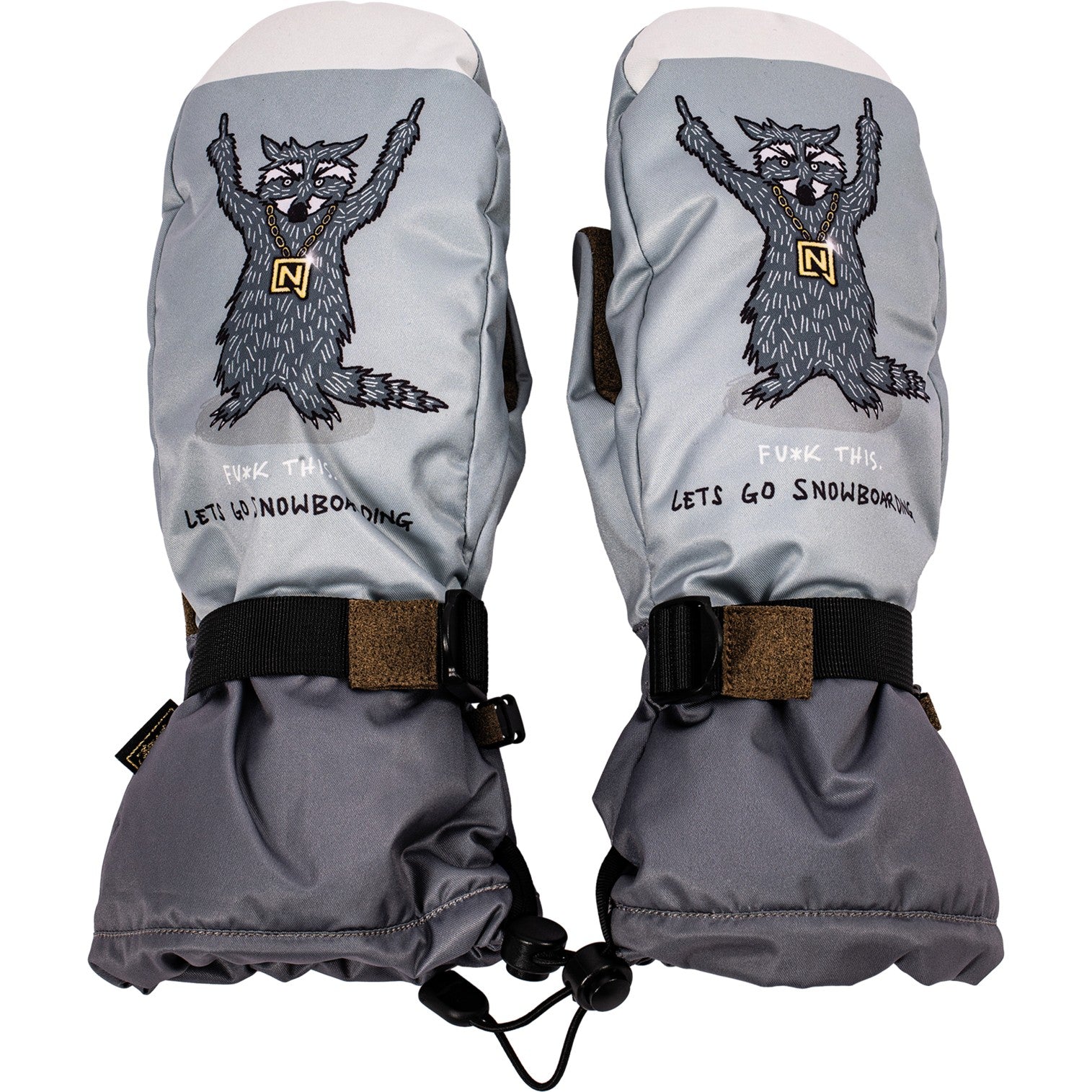 Nitro Racoon Mitten 2027 - GREY