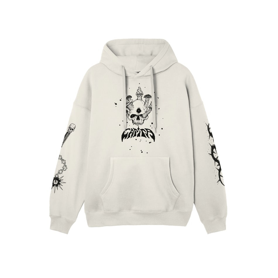 Capita Dark Horse Hoodie 26/27 - Natural / Off White