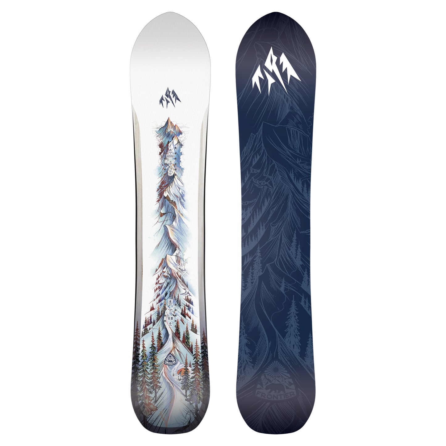Jones Men's Frontier 2.0 Snowboard 2026/2027, White