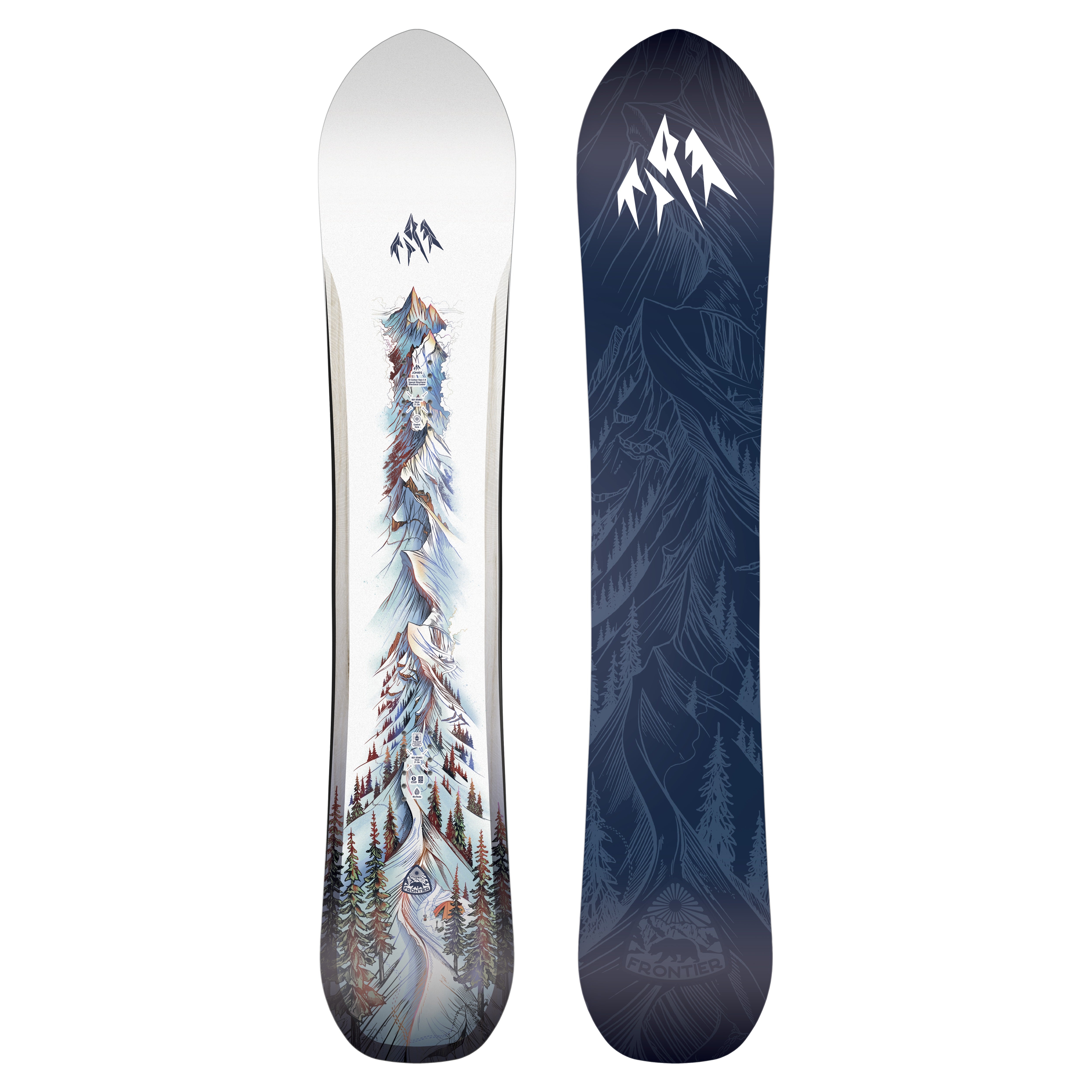 Jones Men's Frontier 2.0 Snowboard 2026/2027, White