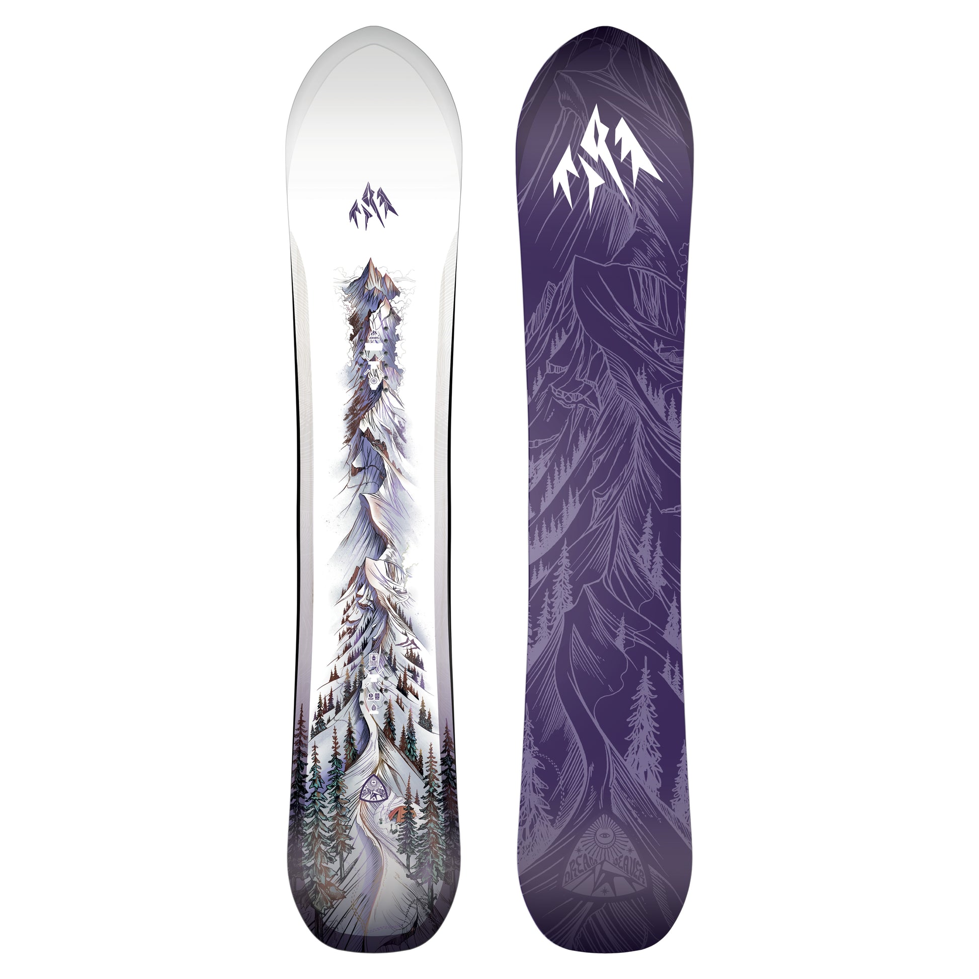 Jones Women's Dream Weaver 2.0 Snowboard 2026/2027, White