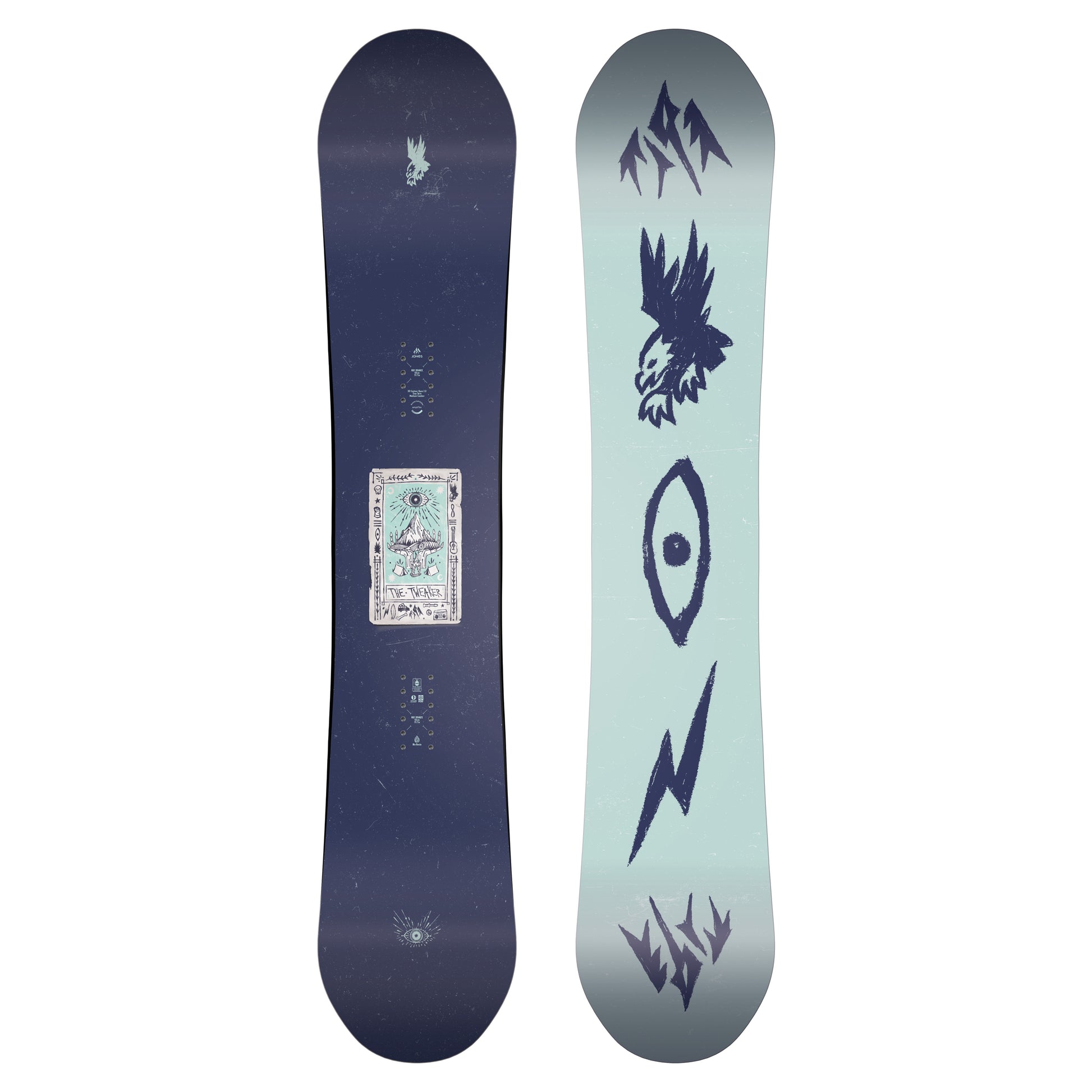 Jones Women's Tweaker 2.0 Snowboard 2026/2027, Blue