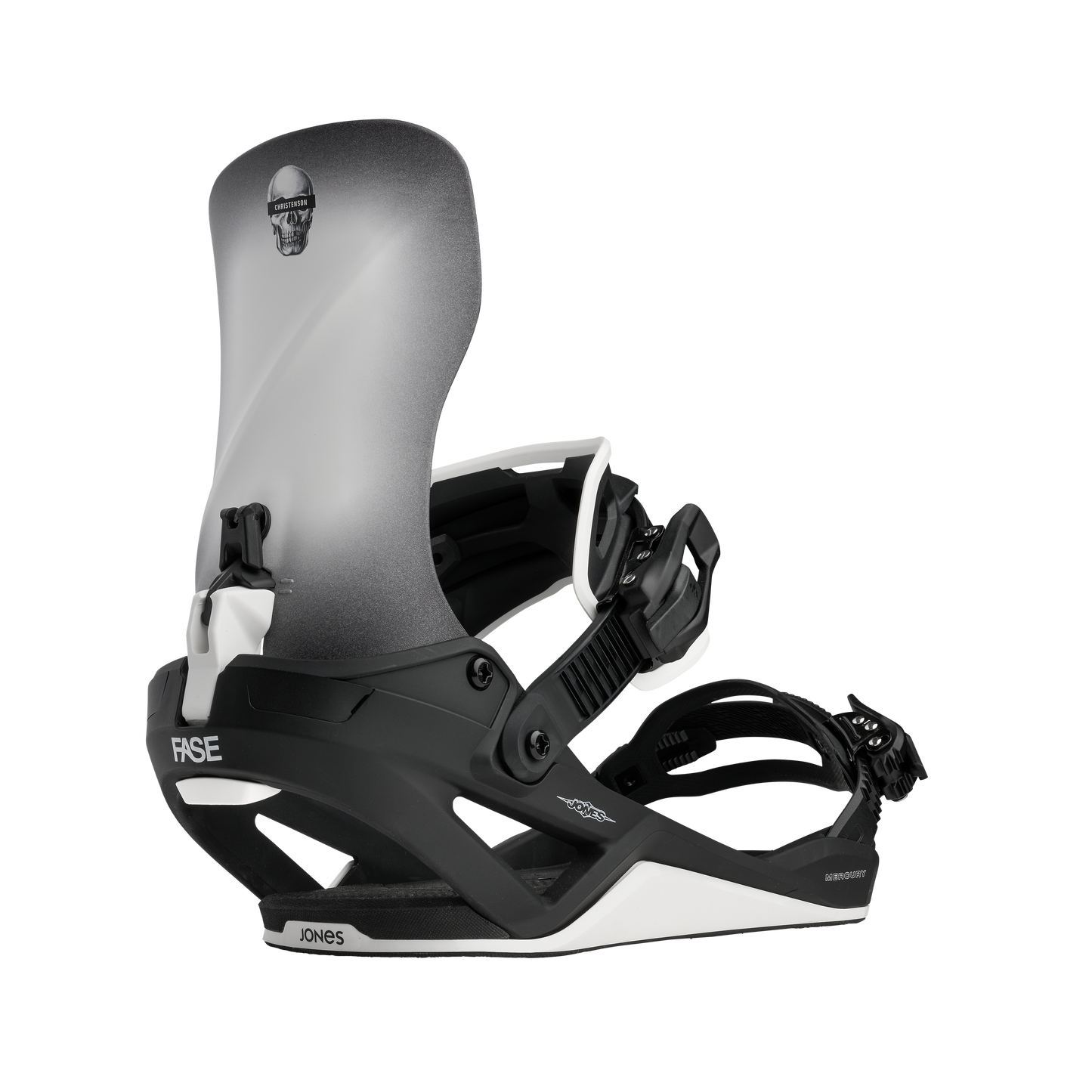 Jones Mercury FASE Snowboard Binding 2026/2027, Black Surf Series
